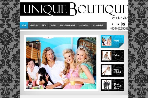 uniqueboutiqueky.com site used Theme1349