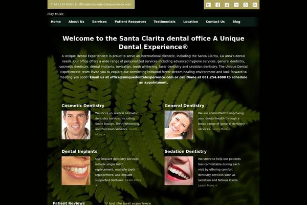 uniquedentalexperience.com site used Stratus5