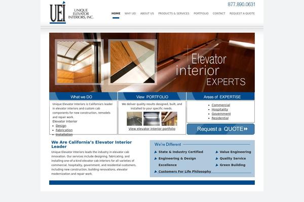 uniqueelevator.com site used Uei