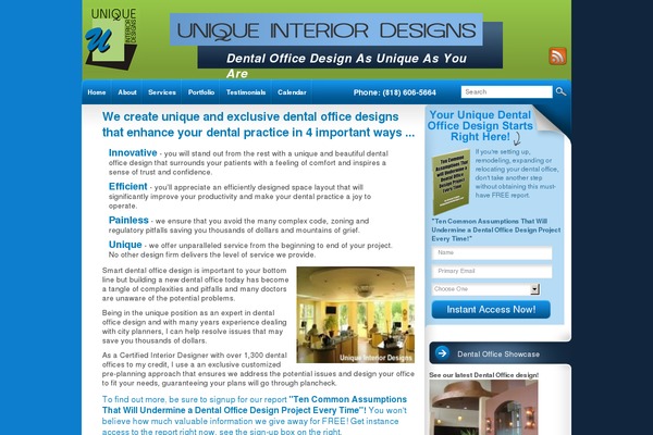intrepidity theme site design template sample