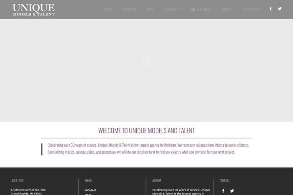 Central theme site design template sample