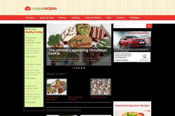uniquerecepies.com site used Uniquerecipe