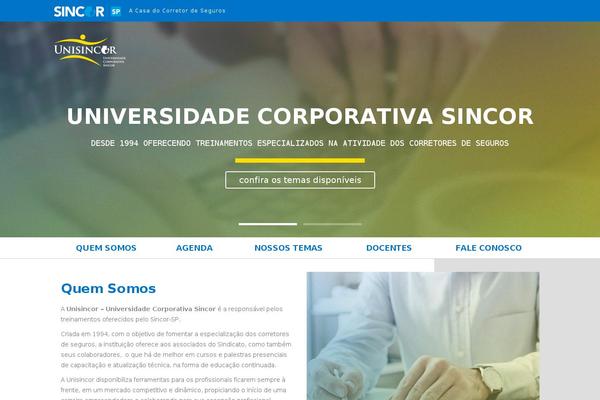 unisincor.com.br site used Unisincor