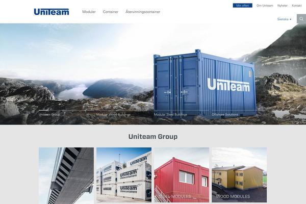 uniteam.se site used Uniteam