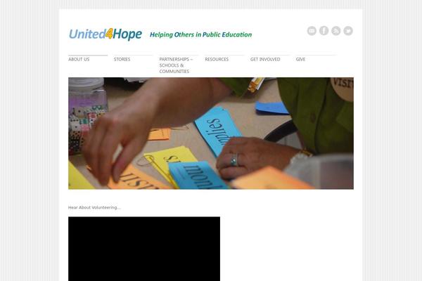 Philanthropy-parent theme site design template sample