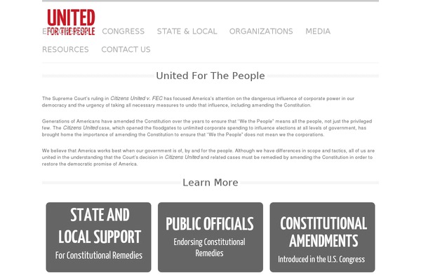 United theme site design template sample