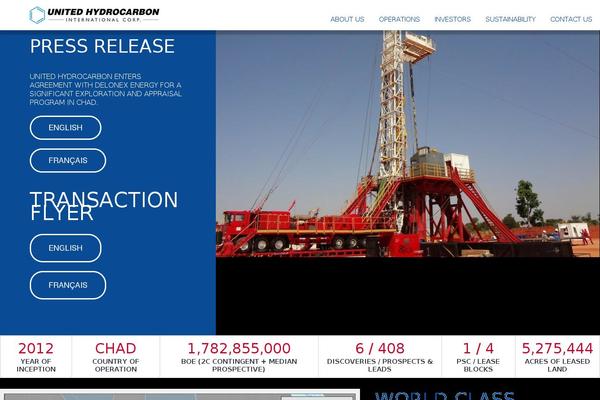 unitedhydrocarbon.com site used Uhic