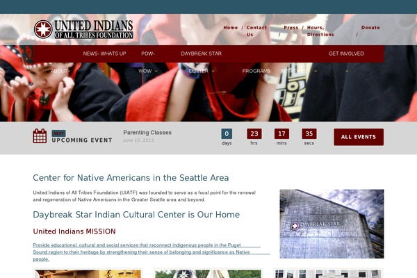 NativeChurch theme site design template sample