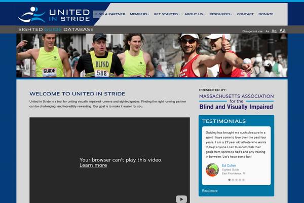 unitedinstride.com site used The7_legacy