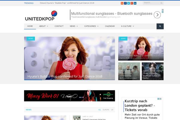 unitedkpop.com site used New-smart-mag-wp