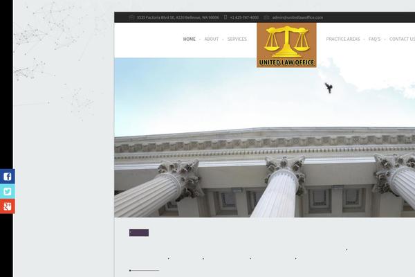 Lawyer-theme theme site design template sample