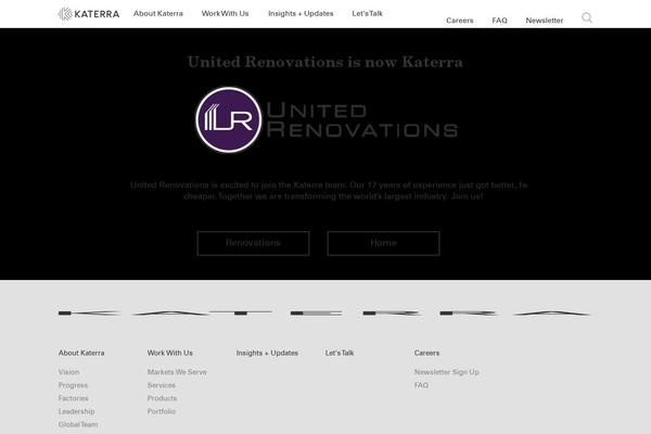 unitedrenovations.com site used Strata