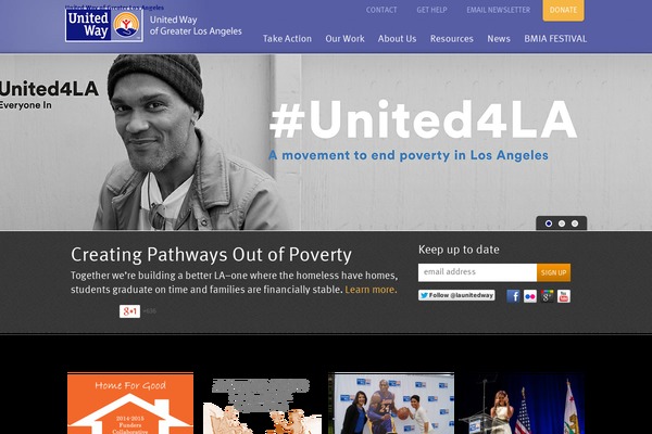 unitedway theme websites examples