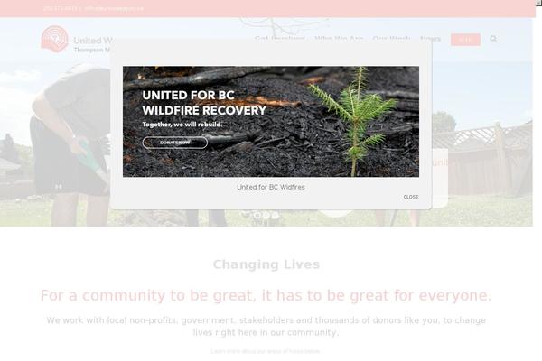 unitedwaytnc.ca site used United-way-bc