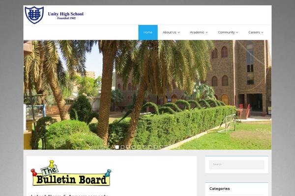 unityhighschool.org site used Melos-business