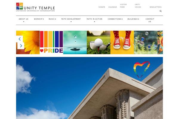 unitytemple.org site used Kale-child