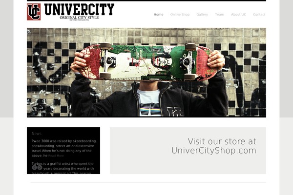 univercitywear.com site used The Agency