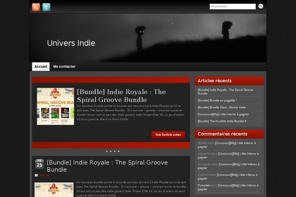 Graphene theme site design template sample