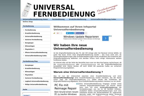 universal-fernbedienung.net site used Design_09_11_2010