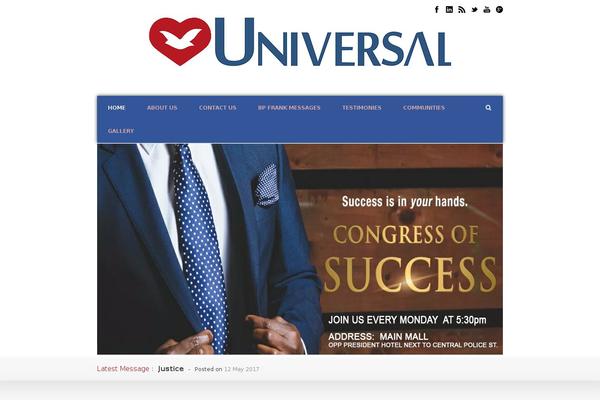 universal.org.bw site used Realchurch