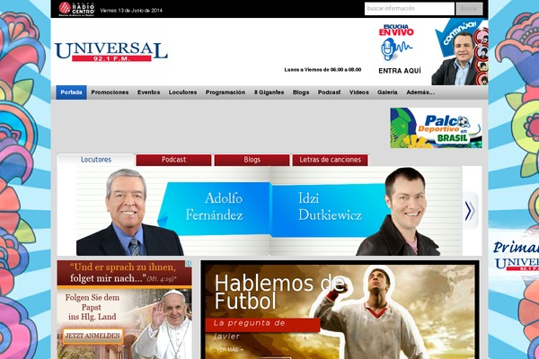 ustereo WordPress theme, websites list used ustereo theme ustereo theme websites examples