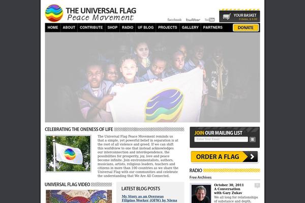 Twenty Ten theme site design template sample