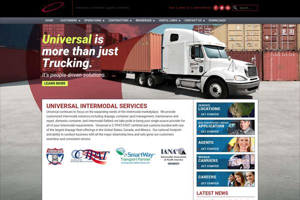 universalintermodal.com site used Universaltruckload