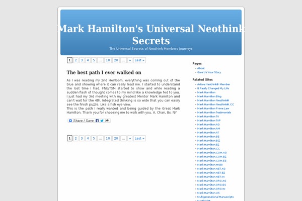Default theme site design template sample