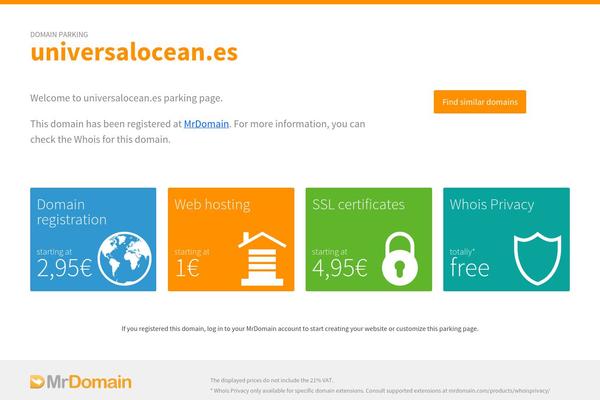 Ocean theme site design template sample