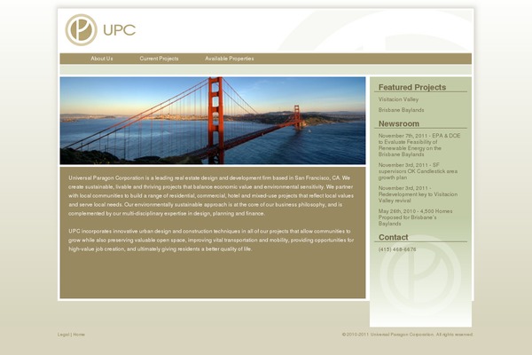 universalparagoncorp.com site used Upc