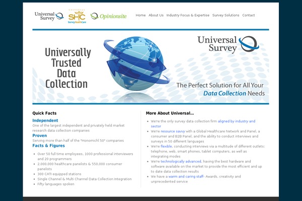 universalsurvey.com site used Universalsurvey