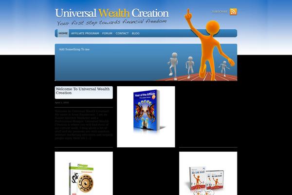 universalwealthcreation.com site used Glue