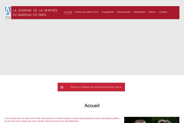 universite-hiver-barreau-paris.fr site used Dante