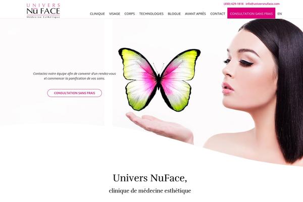 universnuface.com site used Universnuface-child