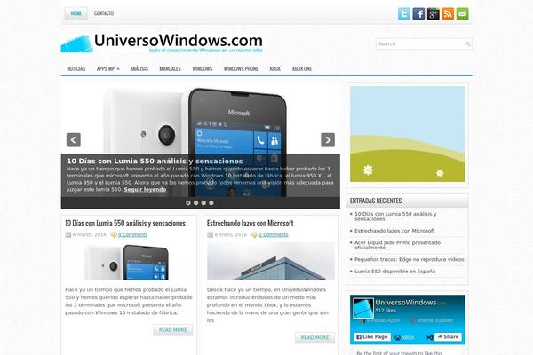 universowindows.com site used Newsgrand
