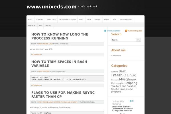 unixeds.com site used SimplePress 2