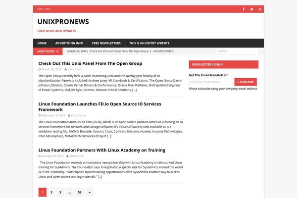 unixpronews.com site used Cybertar