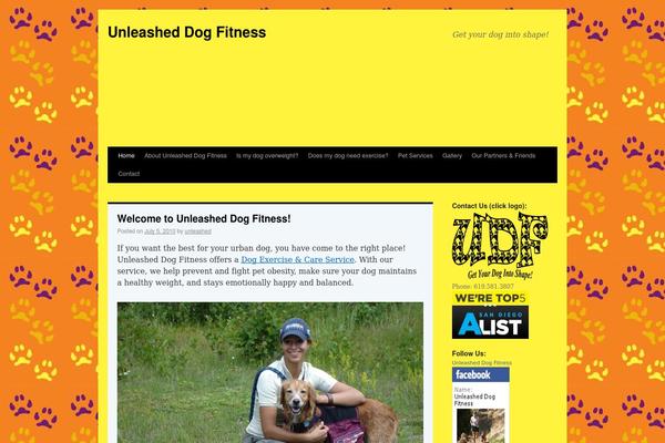 unleasheddogfitness.com site used Unleasheddogfitness