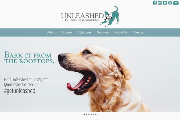 unleashedrescue.com site used Unleashedpet