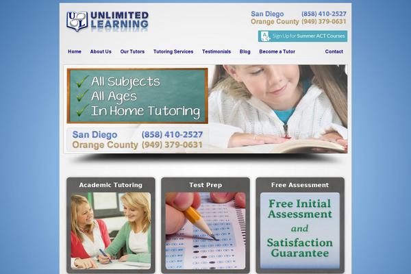 unlimitedlearning.com site used Canvas-child