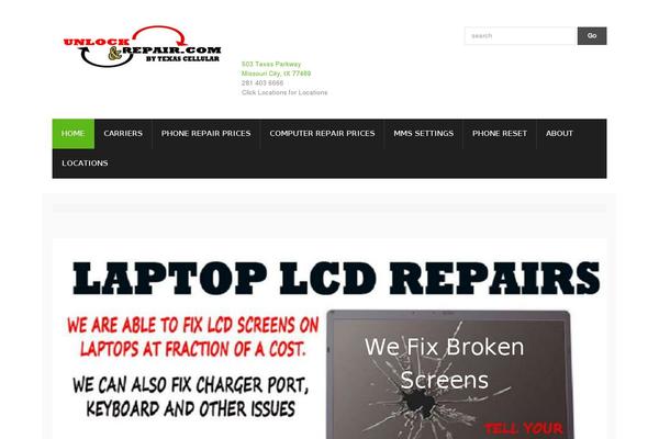 Site using Computer-repair-shop plugin
