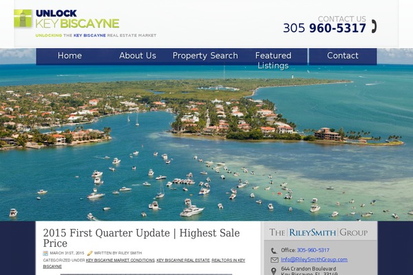 unlockkeybiscayne.com site used Liveonkeybiscayne