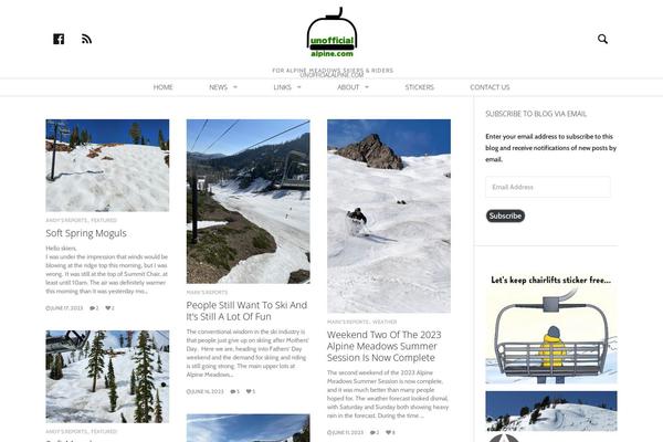 Neve theme site design template sample