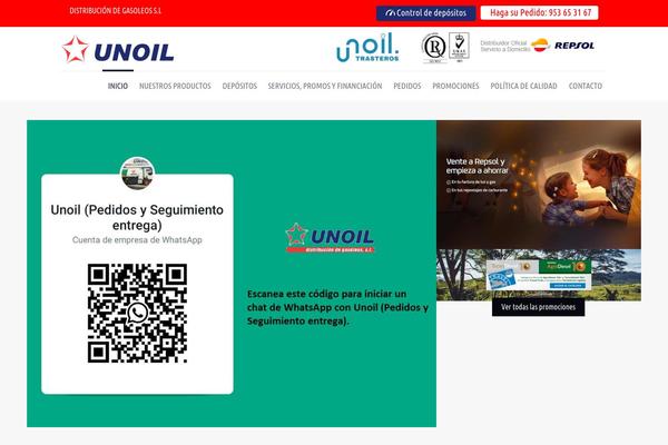 unoil.es site used Unoil-child