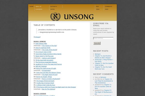 unsongbook.com site used Pujugama