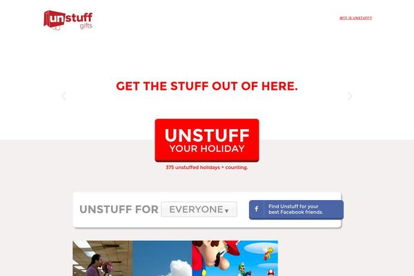 unstuffgifts.com site used Unstuff-respond