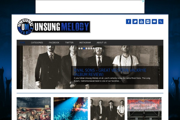 unsungmelody.com site used Fs-news