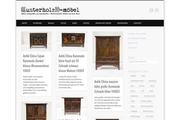 Pinboard theme site design template sample