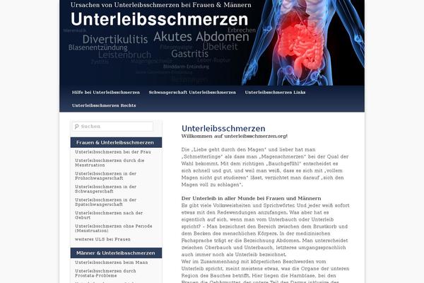 unterleibsschmerzen.org site used Unterleibsschmerzen-twentyeleven