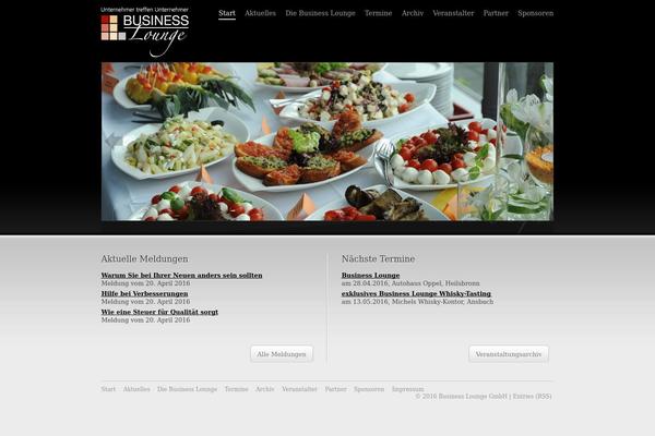 businesslounge theme websites examples